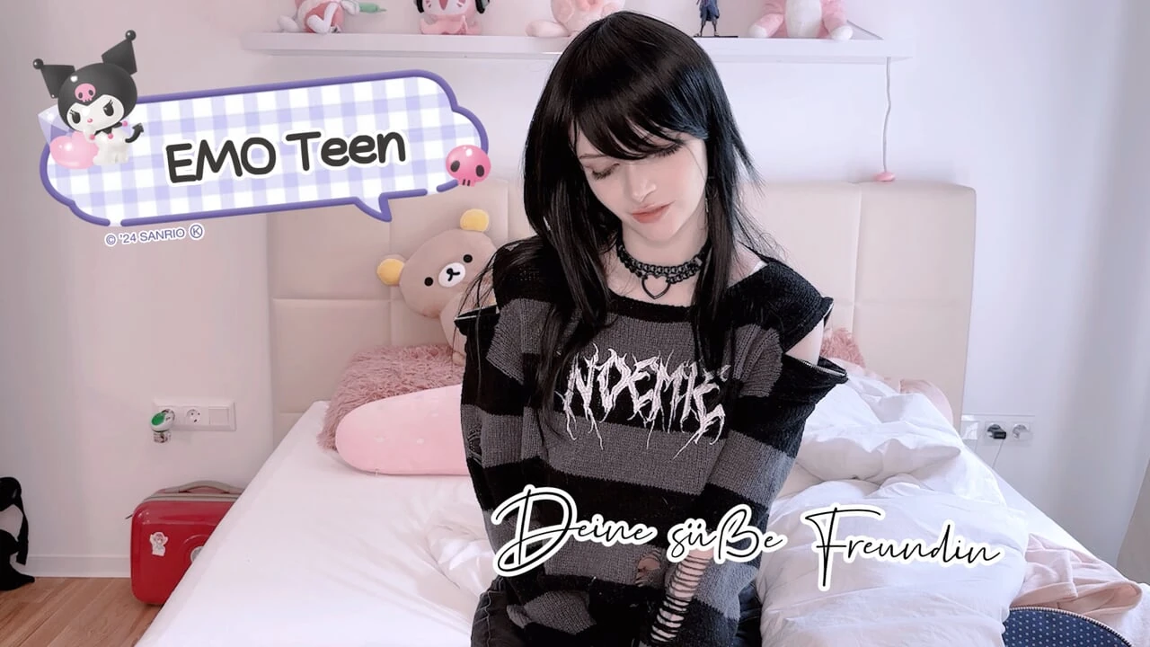 Emo Teen Fucked Hard for the First Time at Houseparty