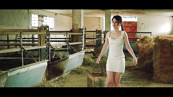 Gang Bang in the farm with Sara Bell: Anal, DP, eating cum