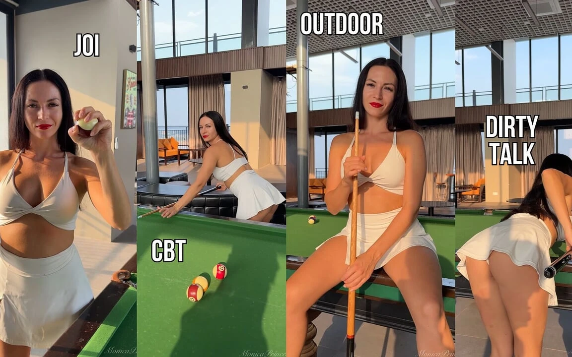 JOI, CBT While Playing Billiard