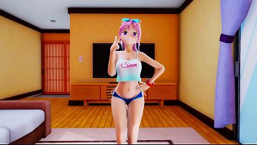[MMD R-18]Izumi Strip Dance and Sex(Made by Enieu)