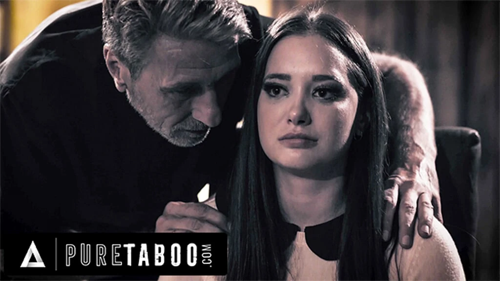 PURE TABOO Creepy Priest Convinces Sinful Bride-To-Be Gia Paige To Submit In Exchange For Absolution