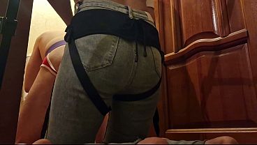 Anastasia Mistress fuck strapon anal submission man toilet amateur homemade Sasha Earth