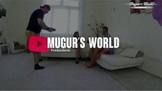 Behind The Scenes Of Shrima Malati came over for her FIRST ANAL CASTING