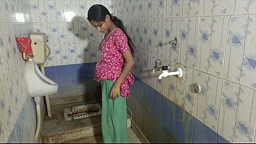 Desi Bhabhi Gives Mind-Blowing Blowjob Before Getting Fucked Hard by Devar in Bathroom