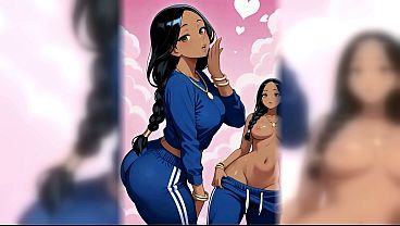 Ebony Hentai Girlfriend Has A Perfect Body (AI)