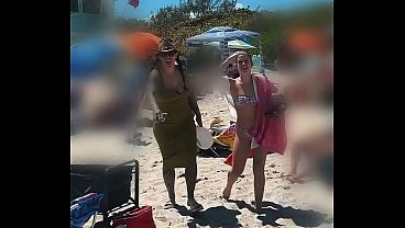 Nude Beach Vlog: Dani Goes To Miami Beach with XXX Friends