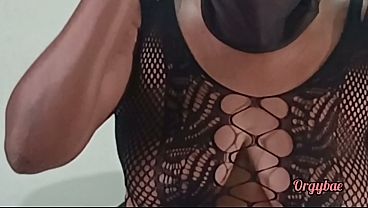 Smooth ass fingering (lonely lesbian plays with a real feel dildo dick )