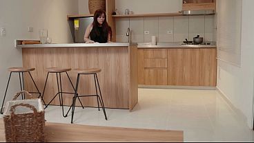 Step-sister with a tiny pussy gets drilled by her step-brother’s big black cock