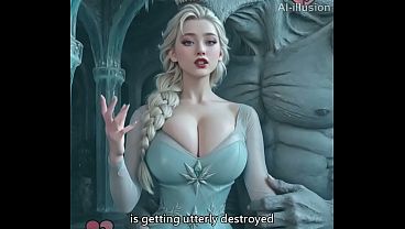 The Snow Queen stayed in the castle promo video (AI-generated) (No live-action) (fully voice)