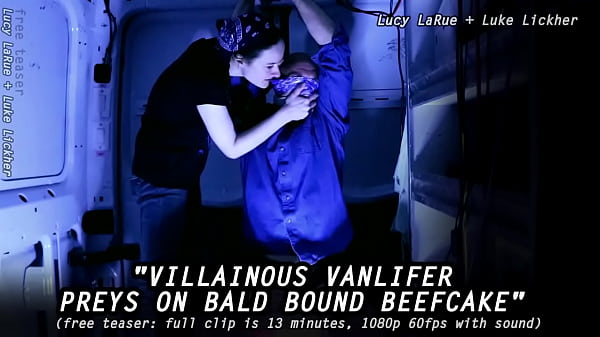 Villainous Vanlifer Preys On Bald Bound Beefcake