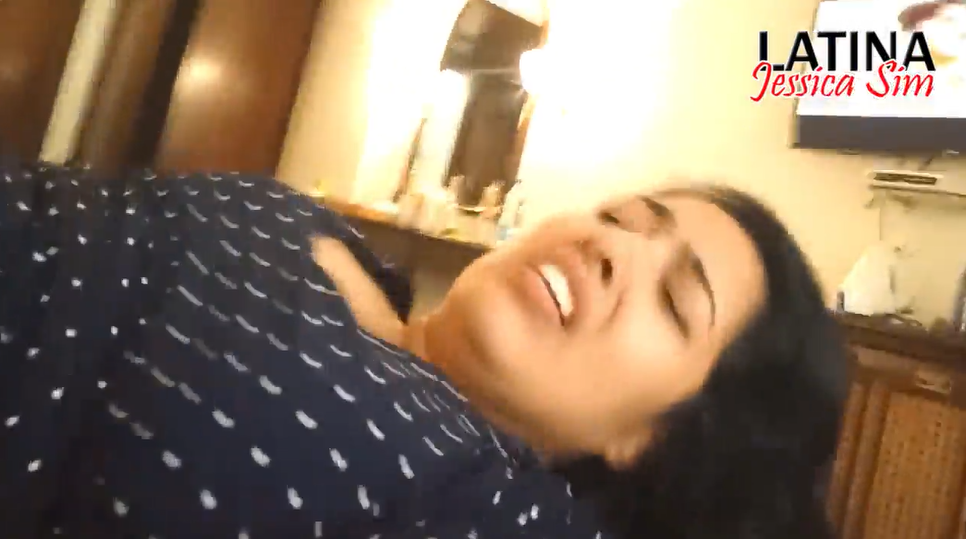 Jessica got cream in her pussy after hard fuck