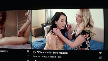 ALL GIRL MASSAGE – Hot Babes Turn Divided Hot-Stone Massage Into Lesbian Fingering 3-Way