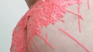 Backstage de mi sesión de fotos de Waxplay y shibari para Jadequeens ✨