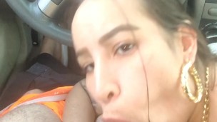 Best Car Blowjob (Cheating Girlfriend)