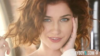 Big natural tits and clear eyes sexy Playboy model Skye Blue