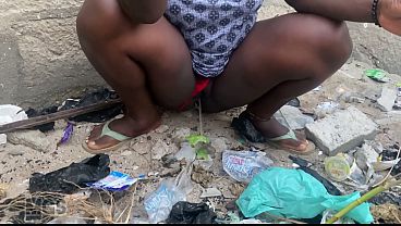 Exhibitionist wife records public porn