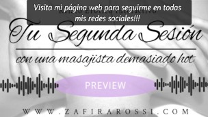 [PREVIEW] SEGUNDA SESIÓN CON MASAJISTA DEMASIADO HOT | AUDIO HOT INTERACTIVO | SWEET FEMDOM