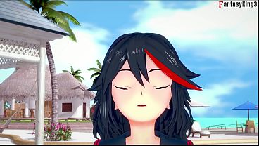 Ryuko Matoi footwork sex | Killlakill | Full & Pov version on Sheer & PTRN: Fantasyking3