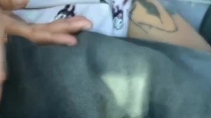 Tragando Semen en el Autobús