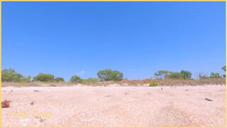 Wifey stuns everyone at the public beach by stripping fully nude.