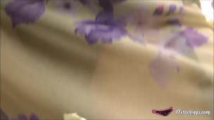 FFstockings – Public Panty Striptease Show