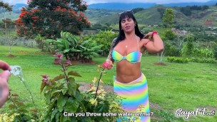 I fuck the gardener on my farm while my husband is away – Sayafit