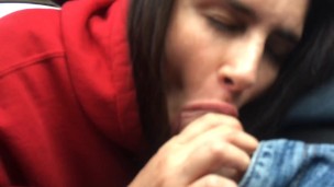 Latina Sarina Luv gives me road on the way to hotel to fuck