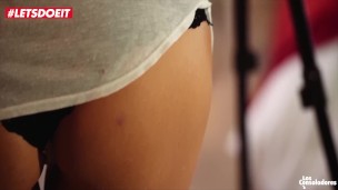 LETSDOEIT – Painting Artist Seduced By Married Couple And Joins A Threesome
