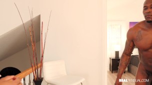 Perfect Sensual Ebony Couple Have Passionate Wet Sex – RealSensual 4K