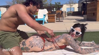 CAUGHT FUCKING TINY TATTOOED GOTH GIRL IN CAR – zane walker, awlivv