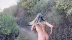 Fit Nature Girl Abandons Her Clothes on a Hike & Gets CAUGHT! | Steph in Space