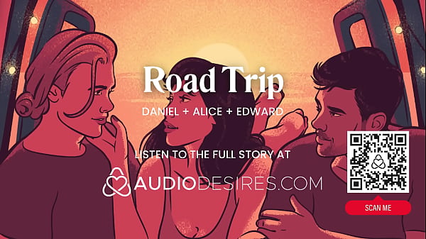 Car Threesome with Boyfriend and His Best Friend – Double Penetration, Anal & Risky Public Hookup – ASMR Porn Audio Roleplay