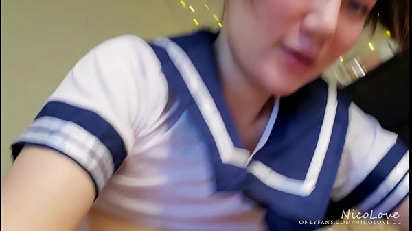 Chinese Girlfriend in JK Uniform Letting You Cum in Her Mouth – NicoLove