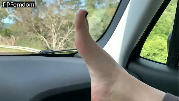 Divine Foot With Black Toenail Polish – Young Princess Sofi POV Foot Fetish