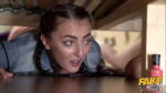 Fake Hostel - Stuck Under A Bed starring Cherry Kiss and Katy Rose
