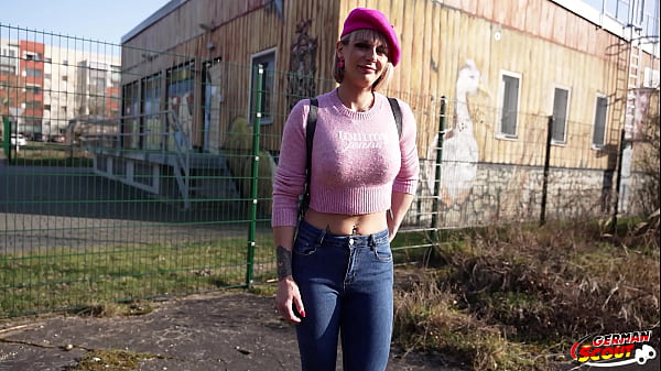 GERMAN SCOUT – French blonde Beauty Endy with Big Clit and Tits at Pick Up Casting Fuck