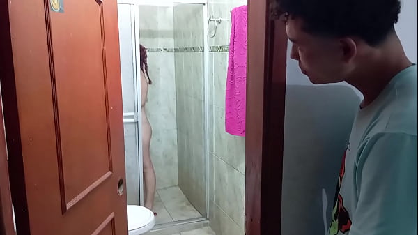 I Fuck My Step Sister’s Pussy and Ass in the Bathroom