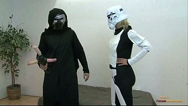 May the dildo force favor this cosplay enthusiast