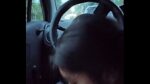 POV mamando la verga de mi novio dentro del carro