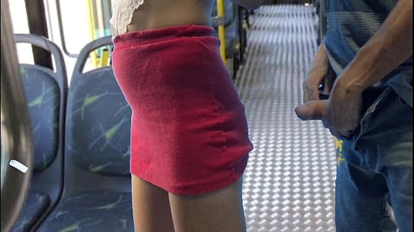 Student is groped and fucked by a stranger on the bus!