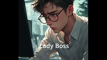 Trans captions story in office