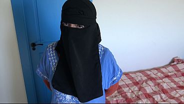 A Muslim cleaning maid in Turkey is disturbed when american man wants to see her asshole closeup