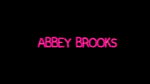 Abbey Brooks came dressed to impress! She is hot as fuck in her slutty lingerie and she...
