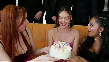 AN INCREDIBLY HUGE ORGY FOR CATHERINE KNIGHT’S BIRTHDAY-yasmina khan- audrey reid- roma amor- Lola rose- gatita veve- Angie lynx- Luiza Marcato- Geisha kyd- Sophia Isabella