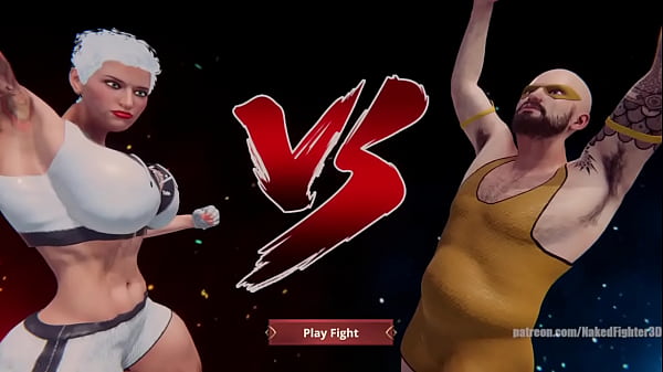 Broadzilla VS Aaron [NF3D Mixed MMA Combat Maledom Arena]