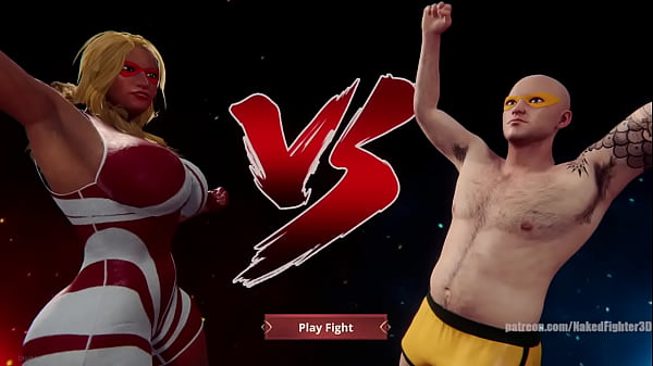 Candy VS Aaron [NF3D Mixed Sexual Combat Femdom]