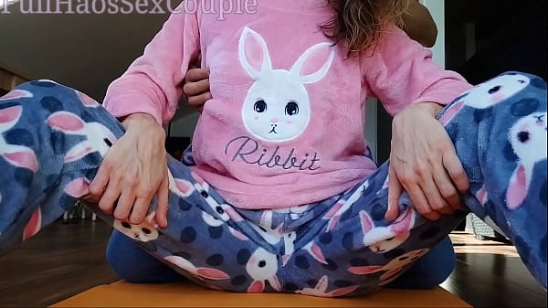 fetish stepdaddy petting small boobs and masturbate horny shaved dpussy in panties