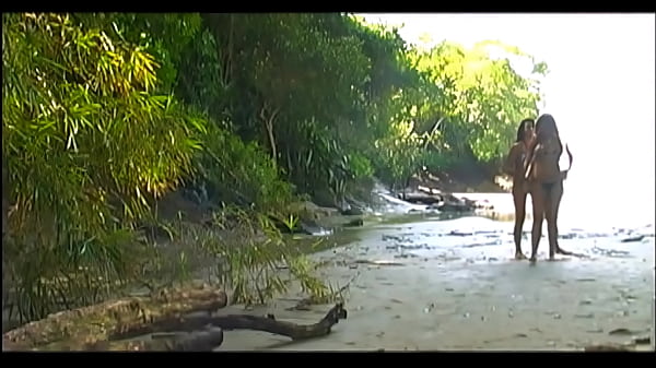 Gisele Prodo And Her Girlfriend Fuck Each Other In The Jungle