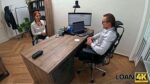 LOAN4K. Lucianna Lucci came into the office with a vibrator
