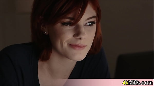 Redhead Irish housewife versus clueless tepson